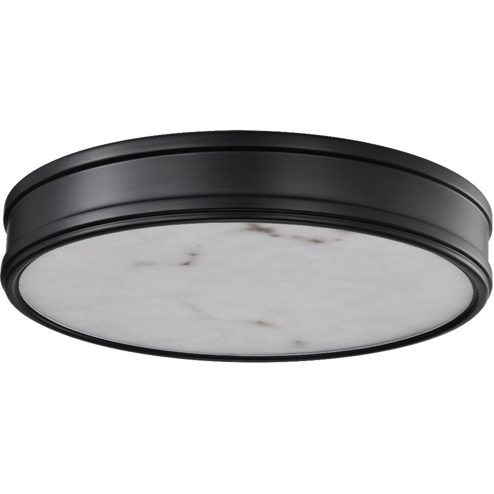 nuvo lighting Kendall LED 14.25 inch Matte Black Flush Mount Ceiling Light