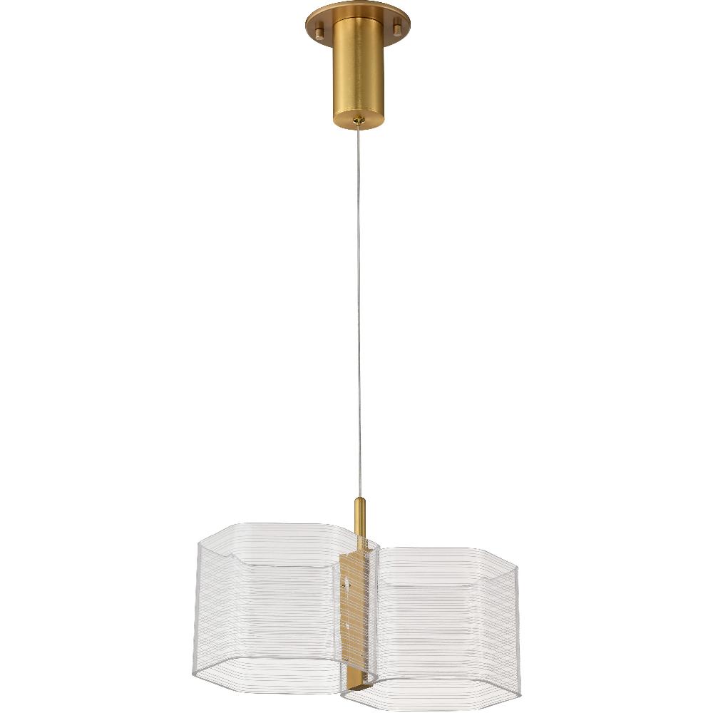 nuvo lighting Kenzo LED 7.63 inch Polished Anodized Bronze Pendant Ceiling Light