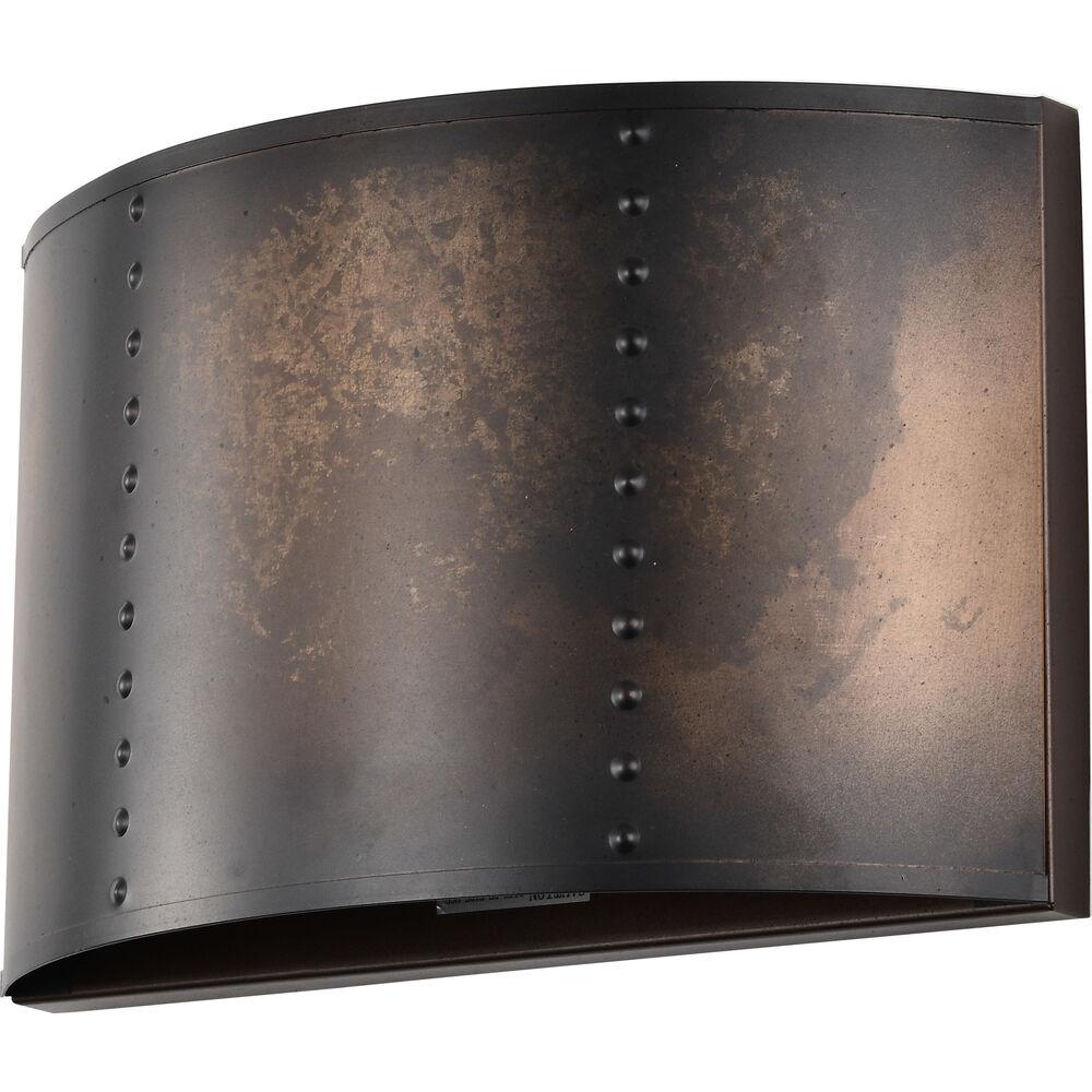 Nuvo Lighting Kettle 1 Light 12 Inch Weathered Brass Wall Sconce Wall Light