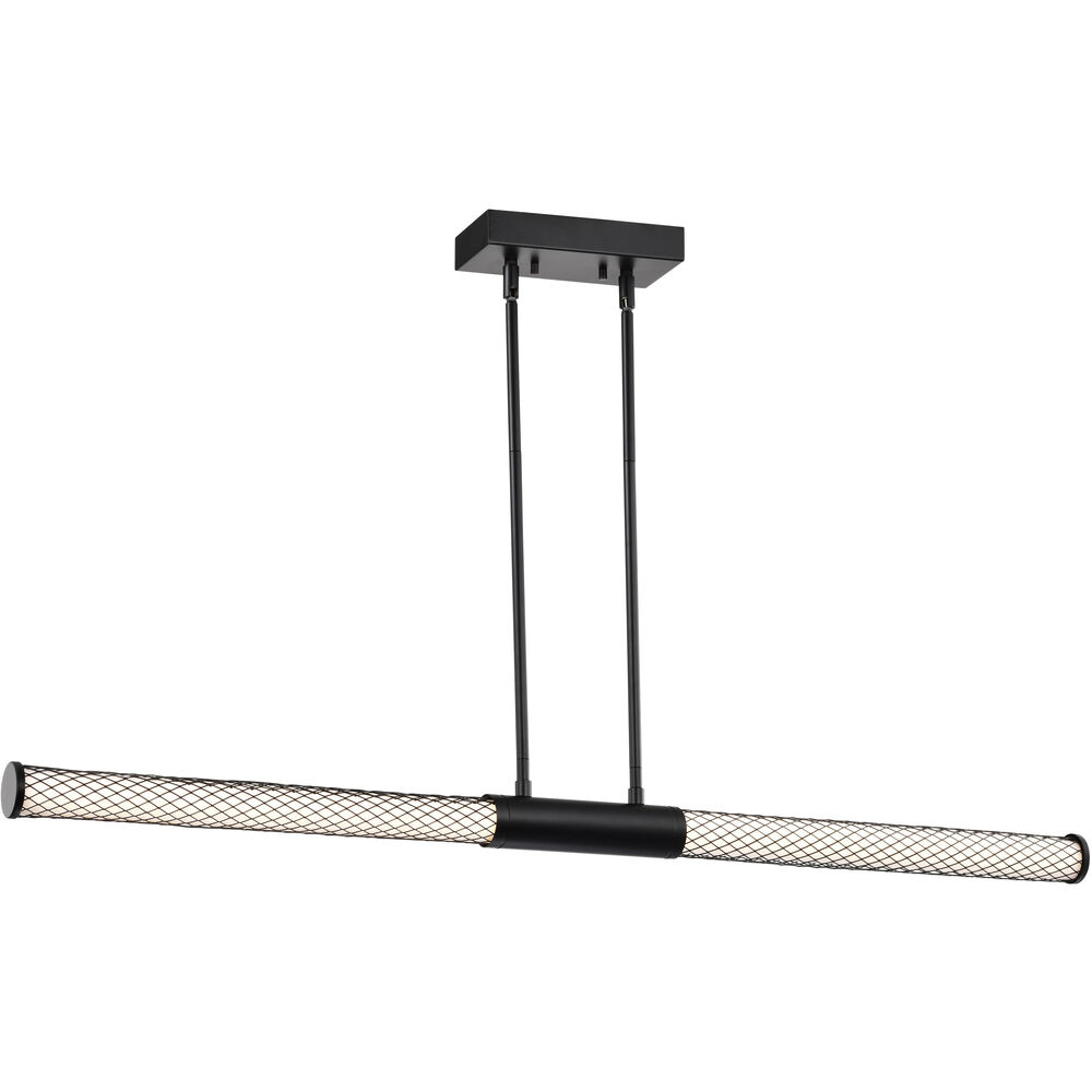 Nuvo Lighting Kingsport LED 2 Inch Matte Black Pendant Ceiling Light