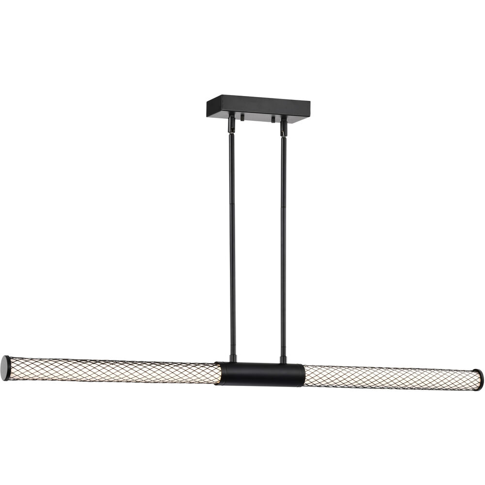 Nuvo Lighting Kingsport LED 2 Inch Matte Black Pendant Ceiling Light