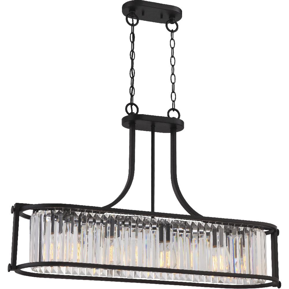 nuvo lighting Krys 4 Light 10 inch Aged Bronze Pendant Ceiling Light