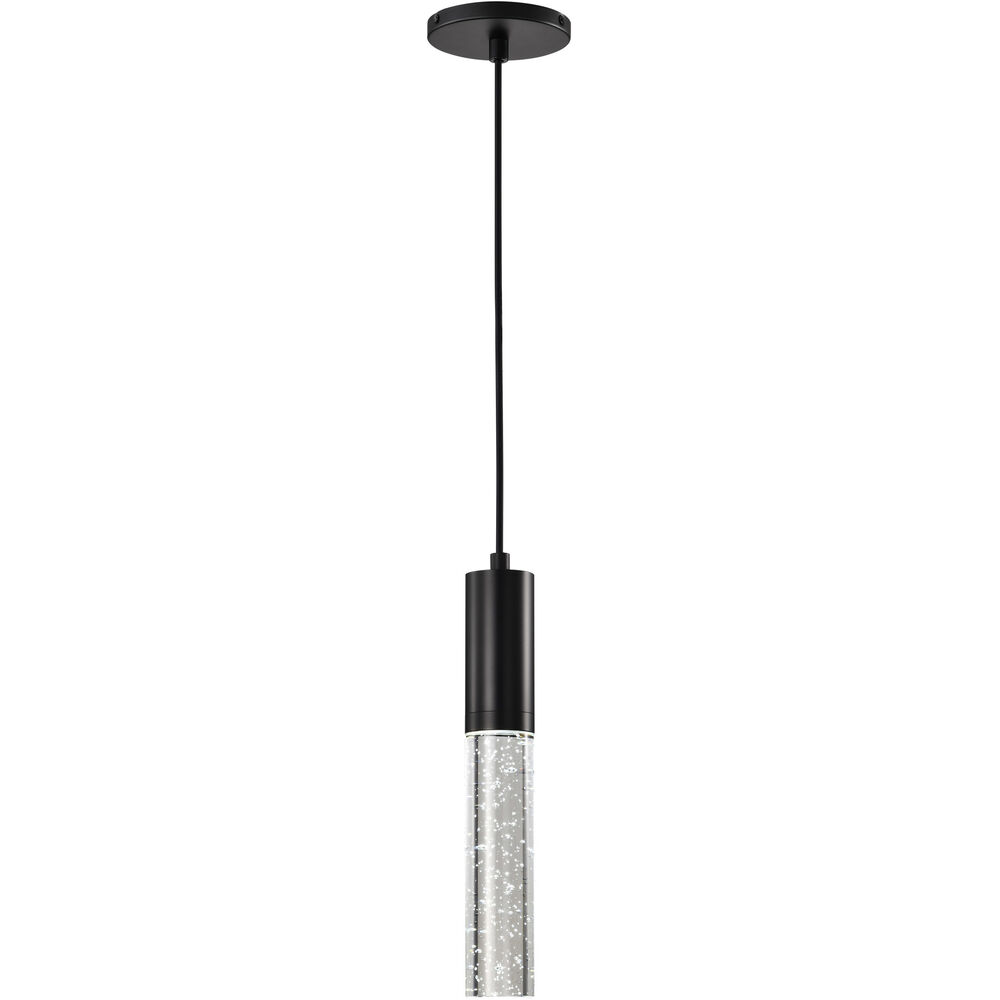 Nuvo Lighting Lacey LED 2.25 Inch Matte Black Pendant Ceiling Light