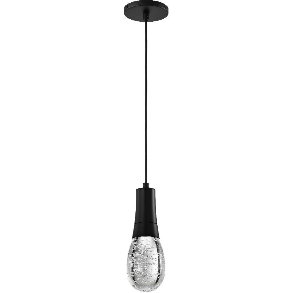 nuvo lighting Lacey LED 3.75 inch Matte Black Pendant Ceiling Light