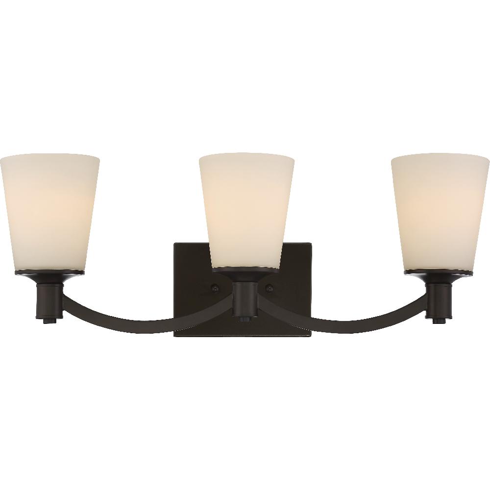 nuvo lighting Laguna 3 Light 24 inch Forest Bronze Vanity Light Wall Light