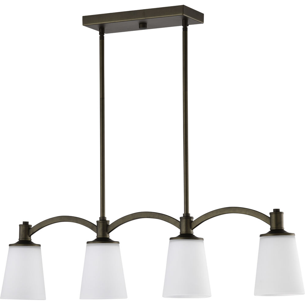 Nuvo Lighting Laguna 4 Light 46 Inch Forest Bronze Island Pendant Ceiling Light