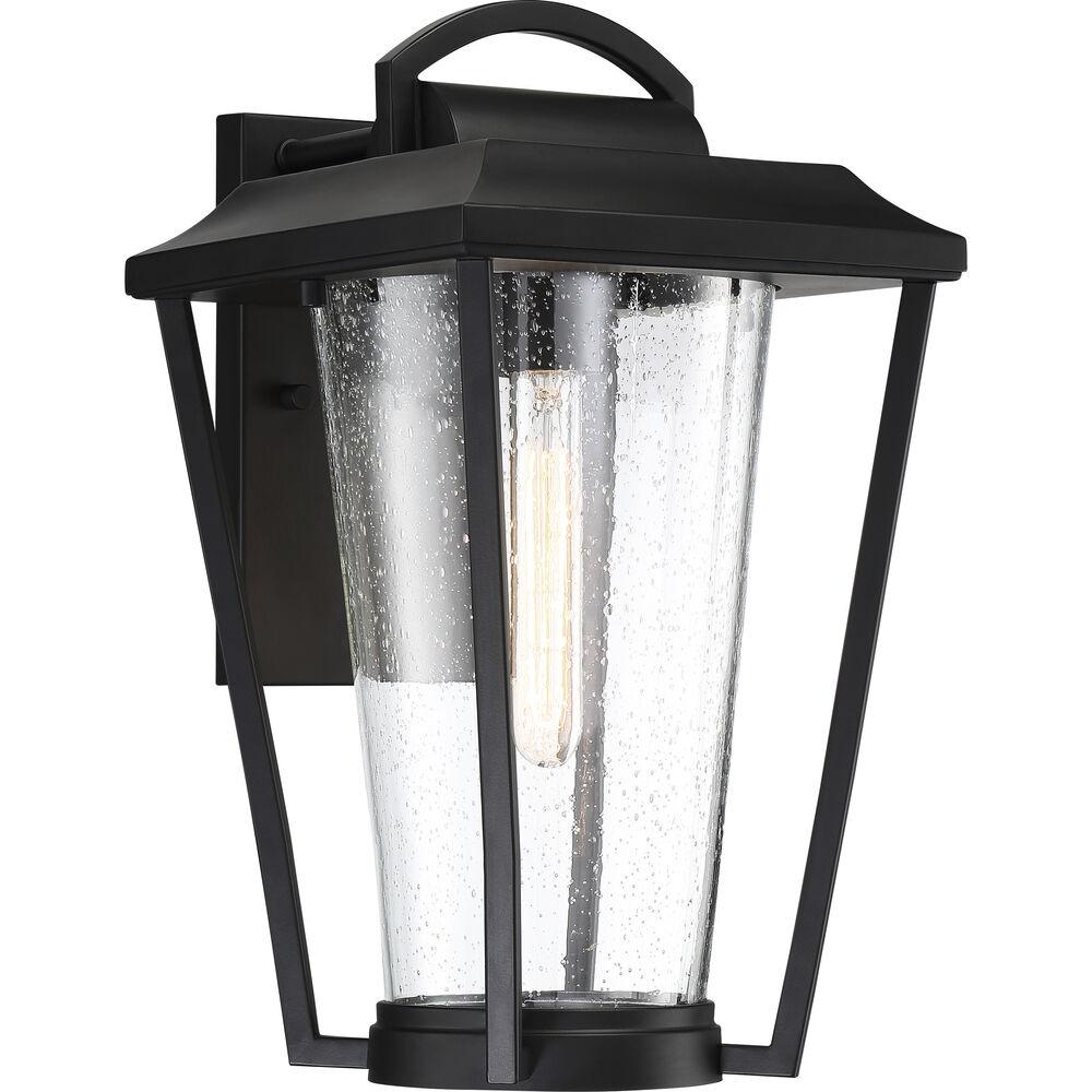 Nuvo Lighting Lakeview 1 Light 16 Inch Aged Bronze And Clear Outdoor Wall Mount