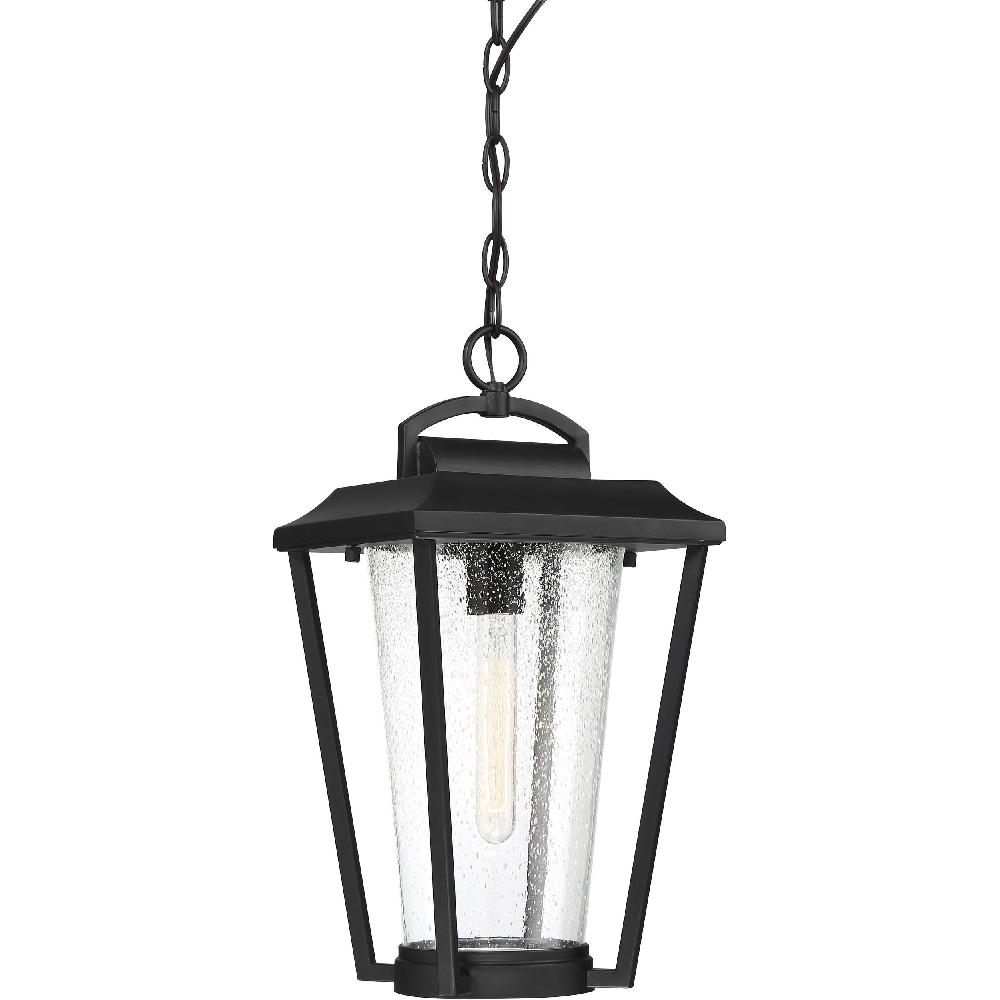nuvo lighting Lakeview 1 Light 9 inch Aged Bronze and Clear Outdoor Hanging Lantern