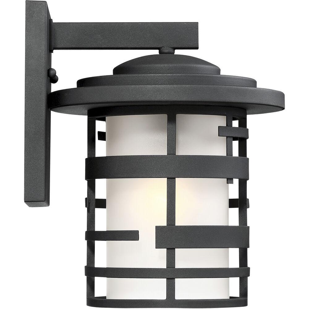 Nuvo Lighting Lansing 1 Light 11 Inch Textured Black Outdoor Wall Mount