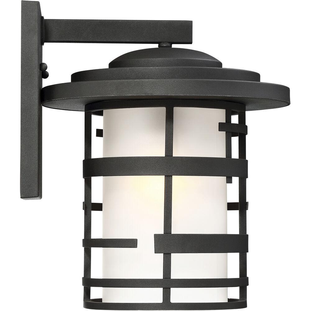 Nuvo Lighting Lansing 1 Light 13 Inch Textured Black Outdoor Wall Mount