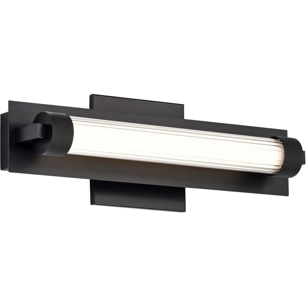 Nuvo Lighting Larissa LED 14 Inch Black Vanity Wall Light