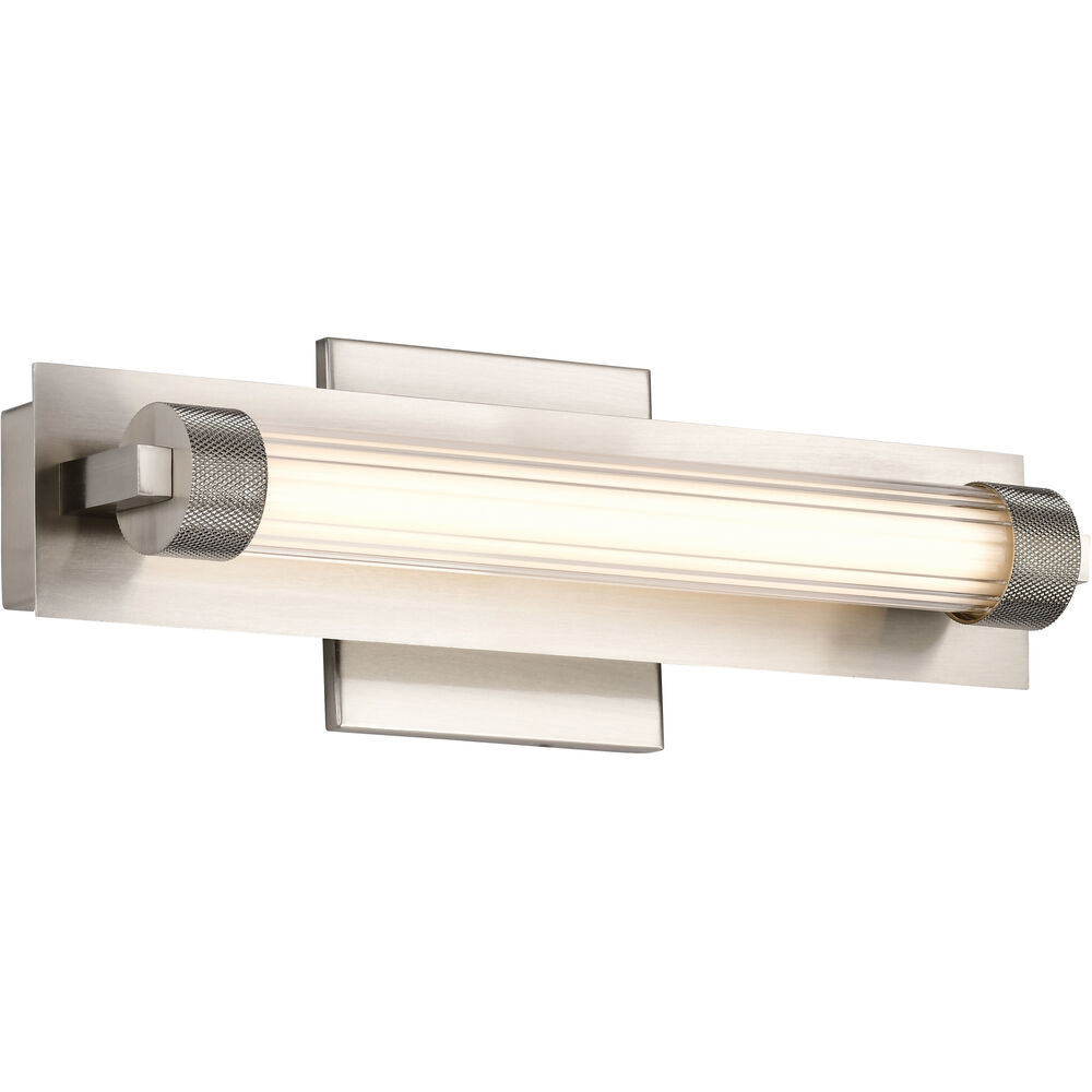 Nuvo Lighting Larissa LED 14 Inch Brushed Nickel Vanity Wall Light