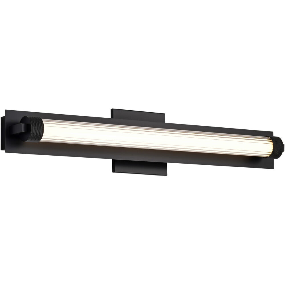Nuvo Lighting Larissa LED 23.25 Inch Black Vanity Wall Light