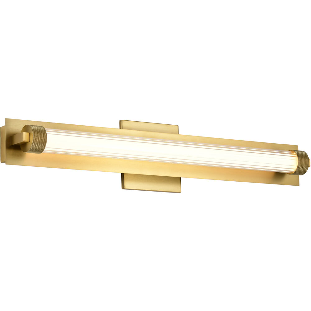 Nuvo Lighting Larissa LED 23.25 Inch Vintage Brass Vanity Wall Light