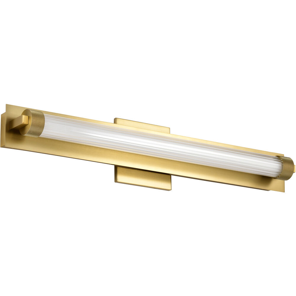 Nuvo Lighting Larissa LED 23.25 Inch Vintage Brass Vanity Wall Light
