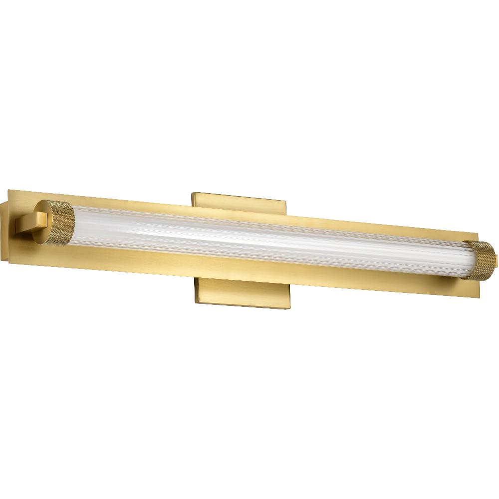 nuvo lighting Larissa LED 23.25 inch Vintage Brass Vanity Wall Light
