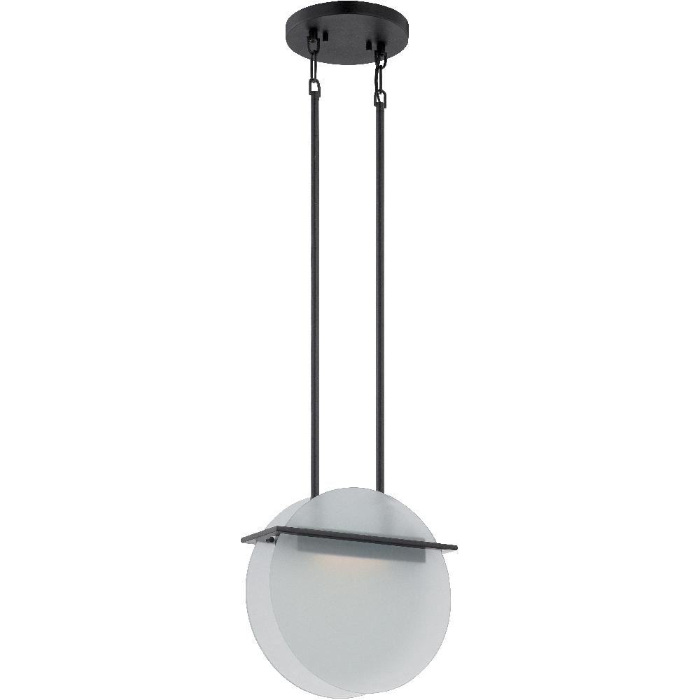 nuvo lighting Latitude LED 11.25 inch Textured Black Pendant Ceiling Light