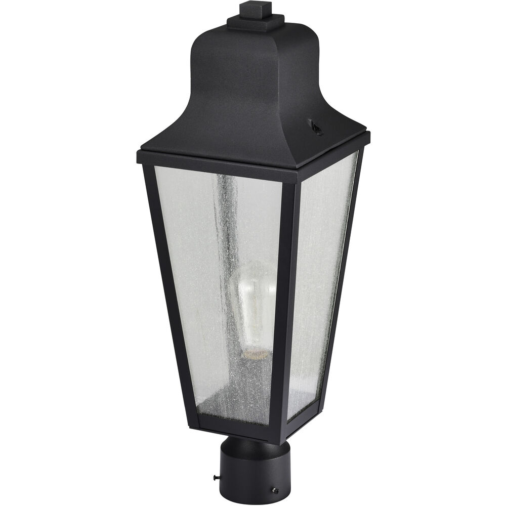 Nuvo Lighting Lawrence 1 Light 22.75 Inch Matte Black Outdoor Post Light