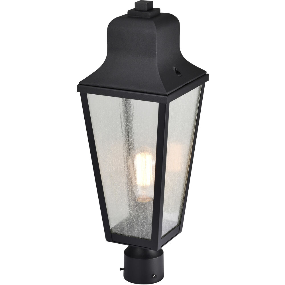 Nuvo Lighting Lawrence 1 Light 22.75 Inch Matte Black Outdoor Post Light