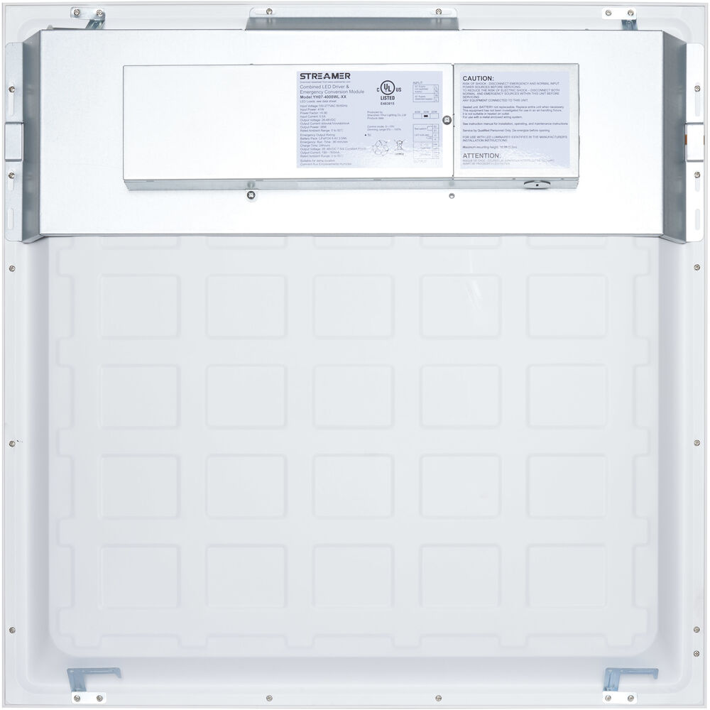 Nuvo Lighting LED Backlit LED 23.75 Inch White Flat Panel Ceiling Light