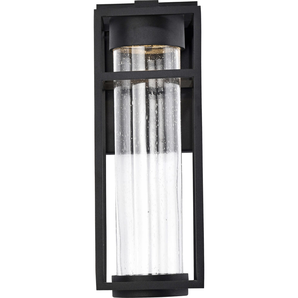 Nuvo Lighting Ledges LED 16 Inch Matte Black Outdoor Wall Sconce