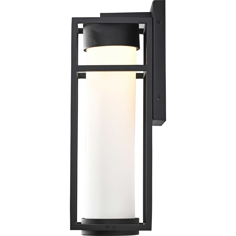 Nuvo Lighting Ledges LED 16 Inch Matte Black Outdoor Wall Sconce
