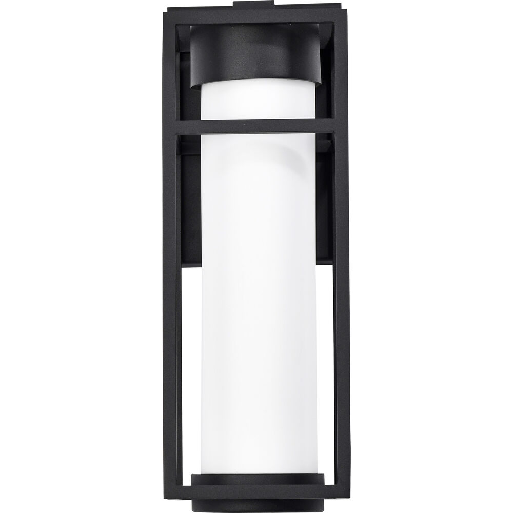 Nuvo Lighting Ledges LED 16 Inch Matte Black Outdoor Wall Sconce