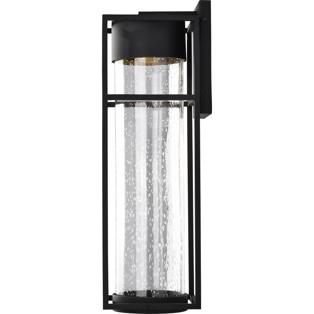 Nuvo Lighting Ledges LED 23 Inch Matte Black Outdoor Wall Sconce