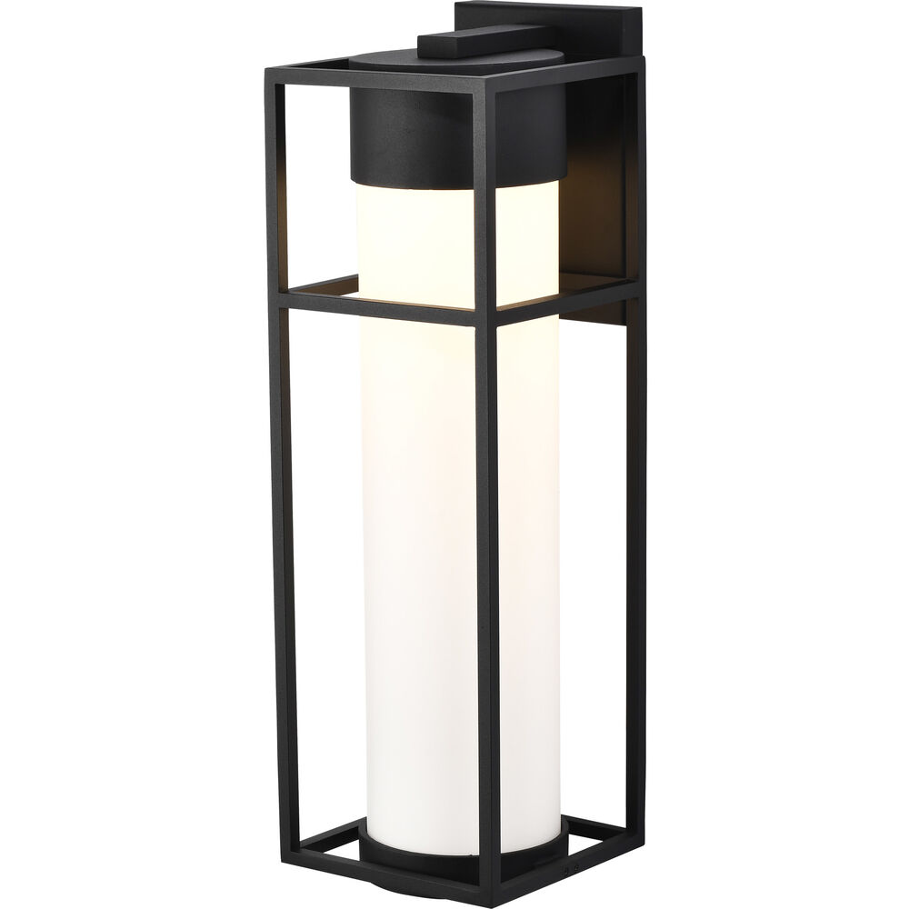 Nuvo Lighting Ledges LED 23 Inch Matte Black Outdoor Wall Sconce