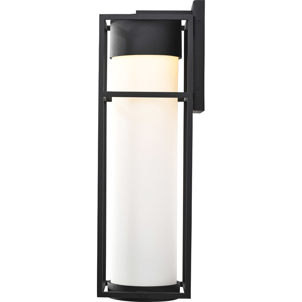Nuvo Lighting Ledges LED 23 Inch Matte Black Outdoor Wall Sconce