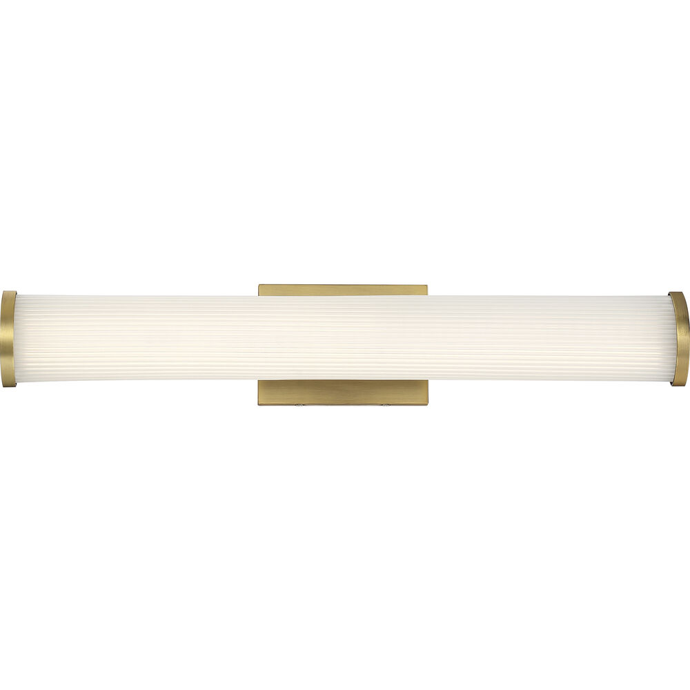 Nuvo Lighting Lena LED 24 Inch Brushed Brass Vanity Light Wall Light