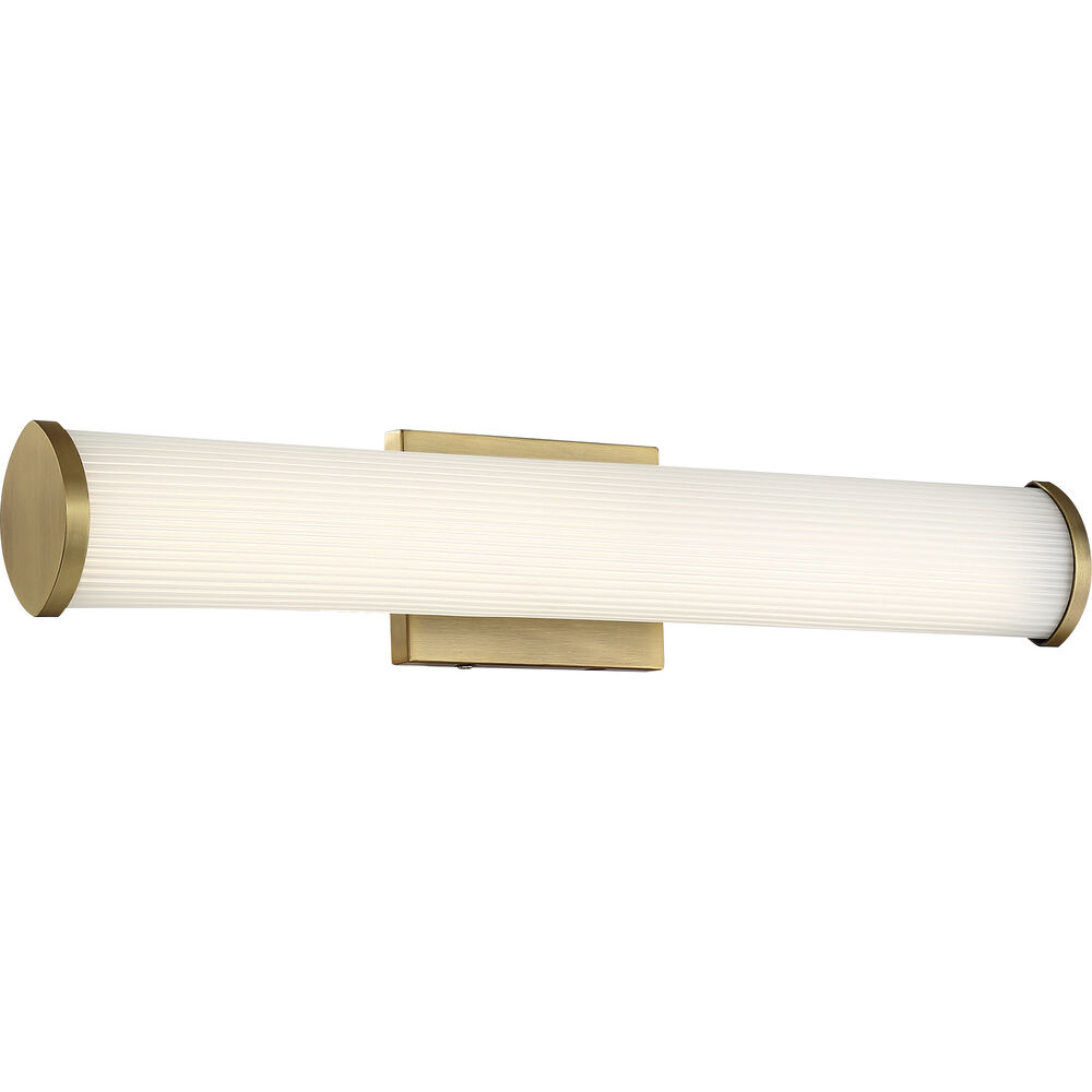 Nuvo Lighting Lena LED 24 Inch Brushed Brass Vanity Light Wall Light