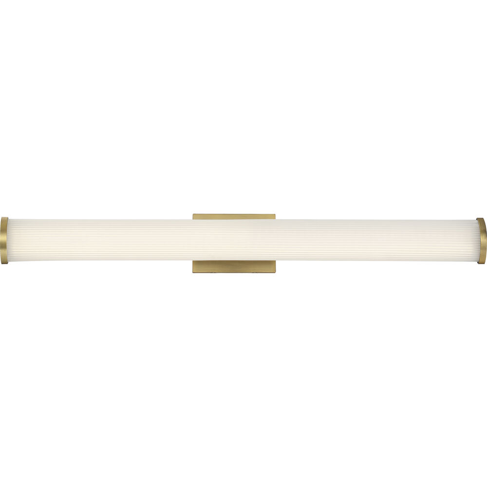 Nuvo Lighting Lena LED 36 Inch Brushed Brass Vanity Light Wall Light