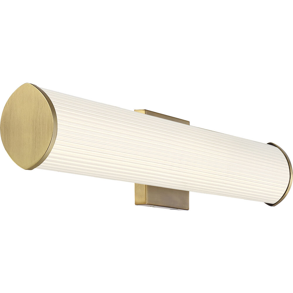 Nuvo Lighting Lena LED 36 Inch Brushed Brass Vanity Light Wall Light