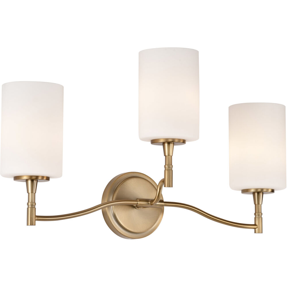 Nuvo Lighting Liam 22 Inch Burnished Brass Vanity Wall Light