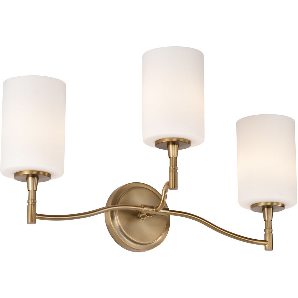 Nuvo Lighting Liam 22 Inch Burnished Brass Vanity Wall Light