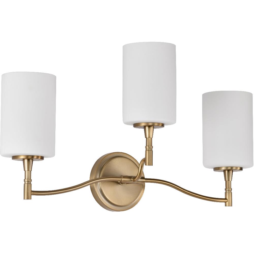 nuvo lighting Liam 22 inch Burnished Brass Vanity Wall Light