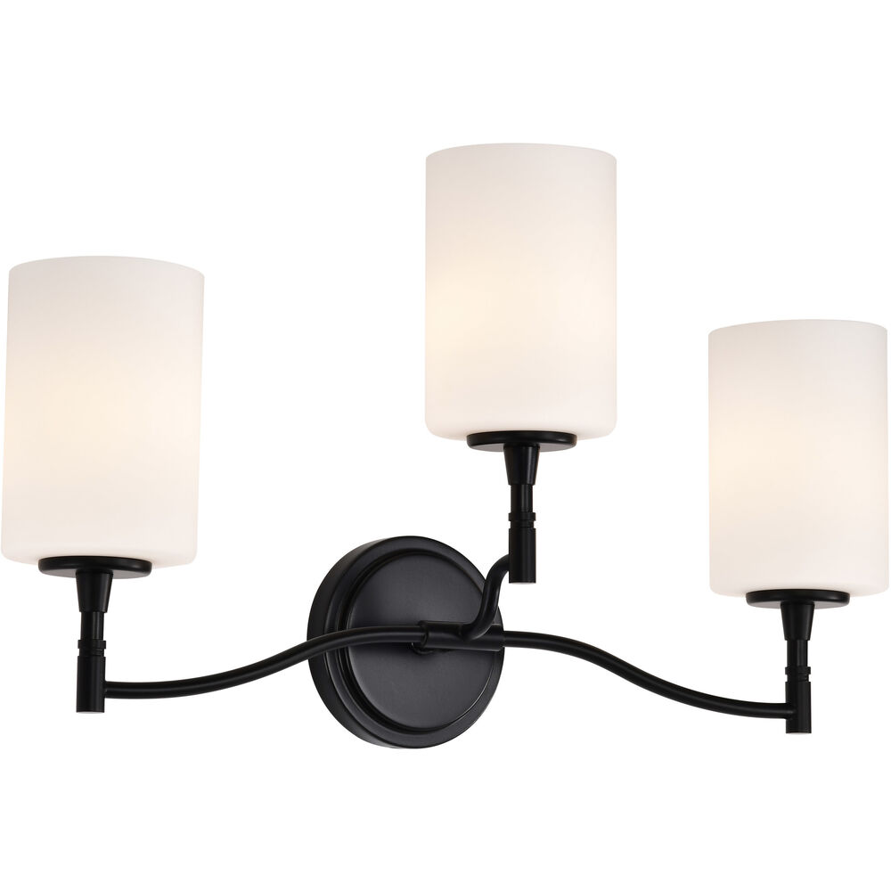 Nuvo Lighting Liam 22 Inch Matte Black Vanity Wall Light