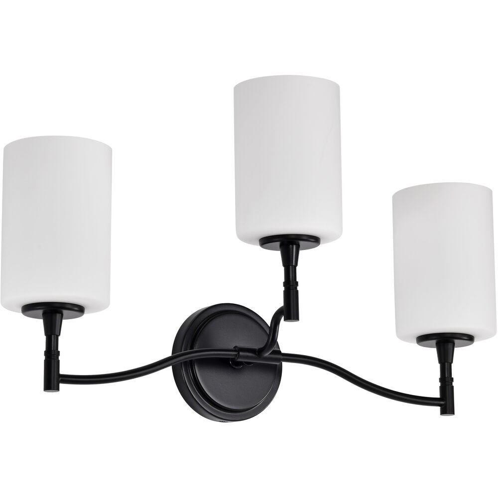 Nuvo Lighting Liam 22 Inch Matte Black Vanity Wall Light