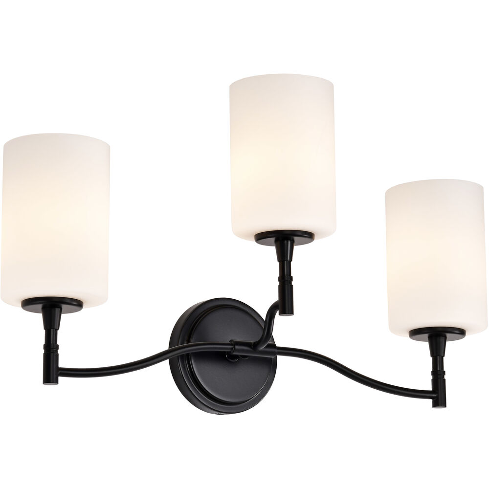 Nuvo Lighting Liam 22 Inch Matte Black Vanity Wall Light