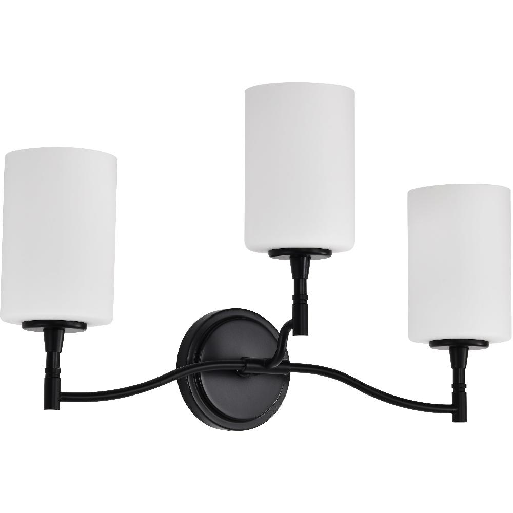 nuvo lighting Liam 22 inch Matte Black Vanity Wall Light