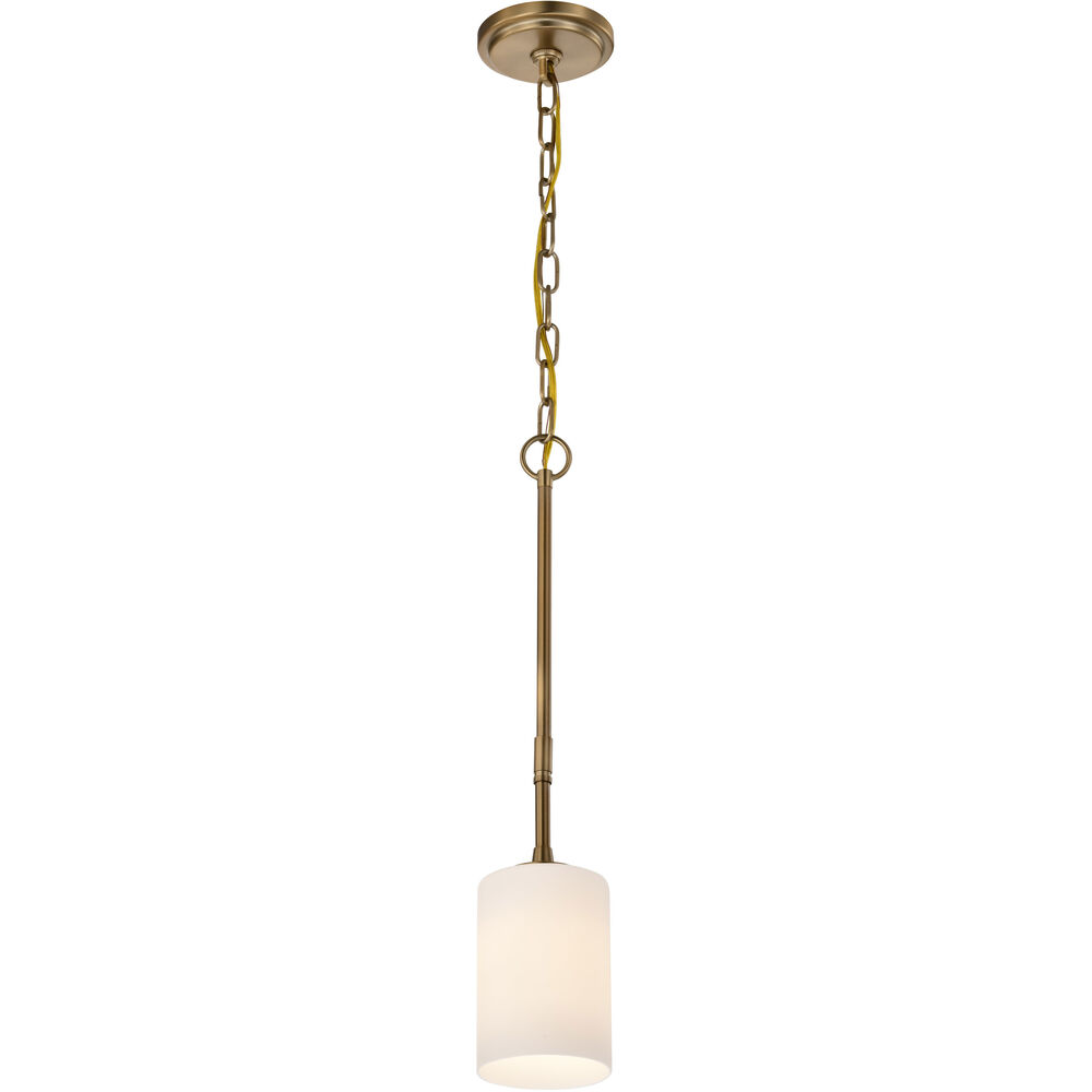 Nuvo Lighting Liam 4.13 Inch Burnished Brass Pendant Ceiling Light