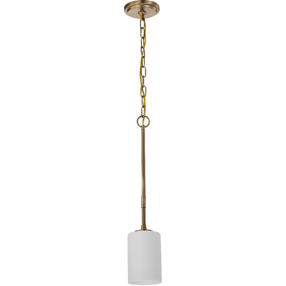 nuvo lighting Liam 4.13 inch Burnished Brass Pendant Ceiling Light