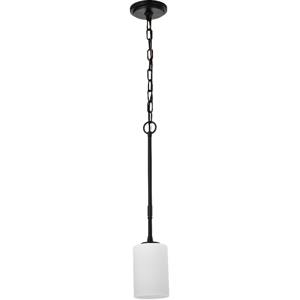 nuvo lighting Liam 4.13 inch Matte Black Pendant Ceiling Light