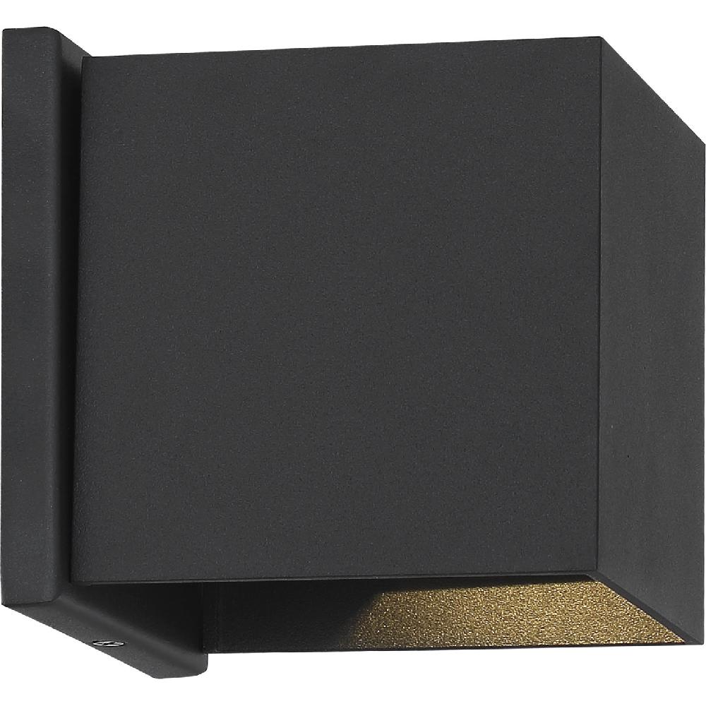 nuvo lighting Lightgate LED 5 inch Black Outdoor Wall Sconce