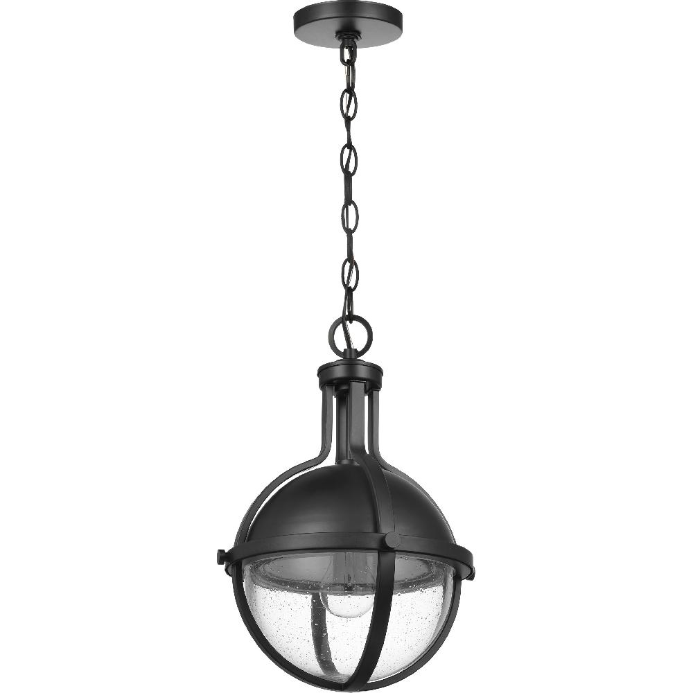 nuvo lighting Lincoln 1 Light 11 inch Matte Black Pendant Ceiling Light