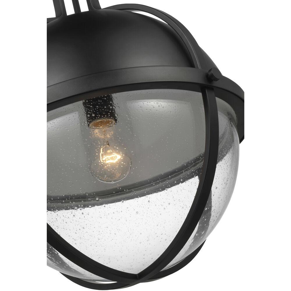 Nuvo Lighting Lincoln 1 Light 16 Inch Matte Black Pendant Ceiling Light