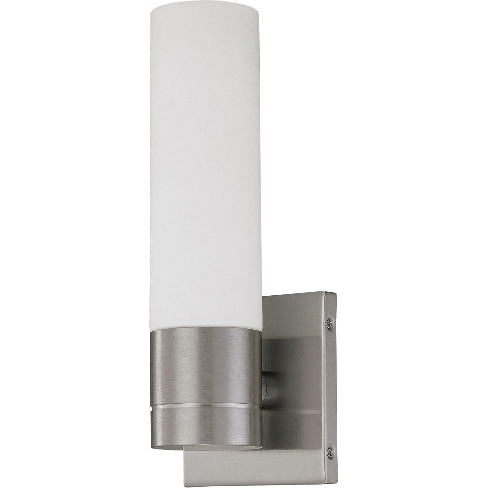 nuvo lighting Link 1 Light 5 inch Brushed Nickel ADA Wall Sconce Wall Light