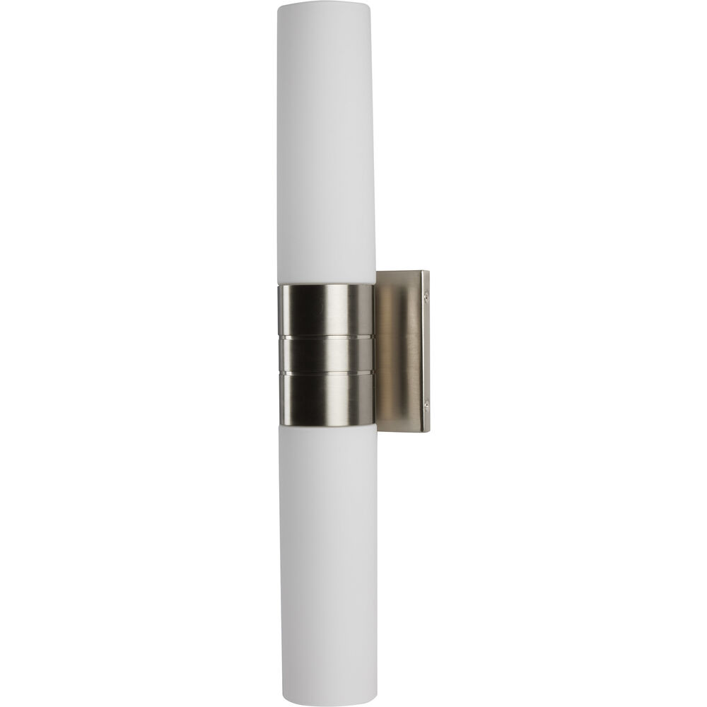Nuvo Lighting Link 2 Light 5 Inch Brushed Nickel ADA Wall Sconce Wall Light
