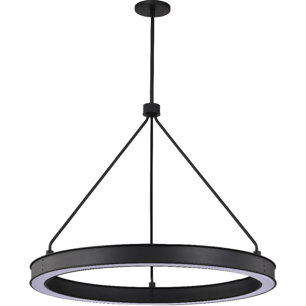 nuvo lighting Longford LED 30 inch Textured Black Pendant Ceiling Light